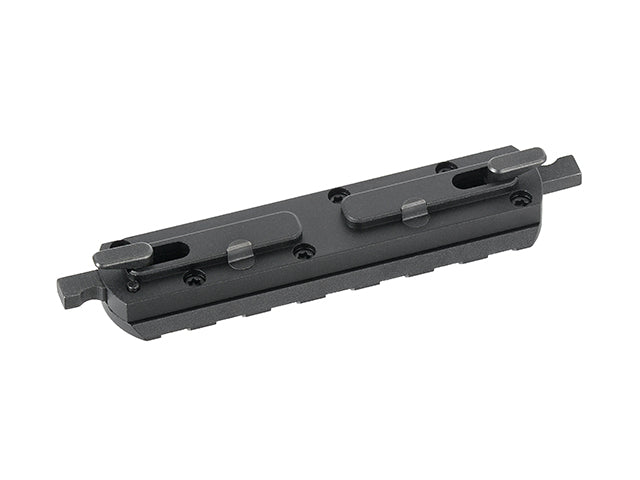 Long MLOCK quick-mount picatinny skinne