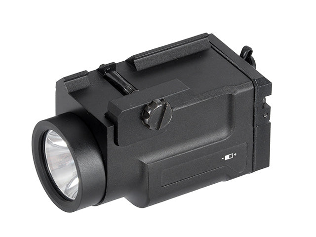 Russisk Taktisk Flashlight K-2P - Sort