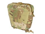 Lower utility pouch for accessories with shockcord retention, Laser Cut - Multicamo