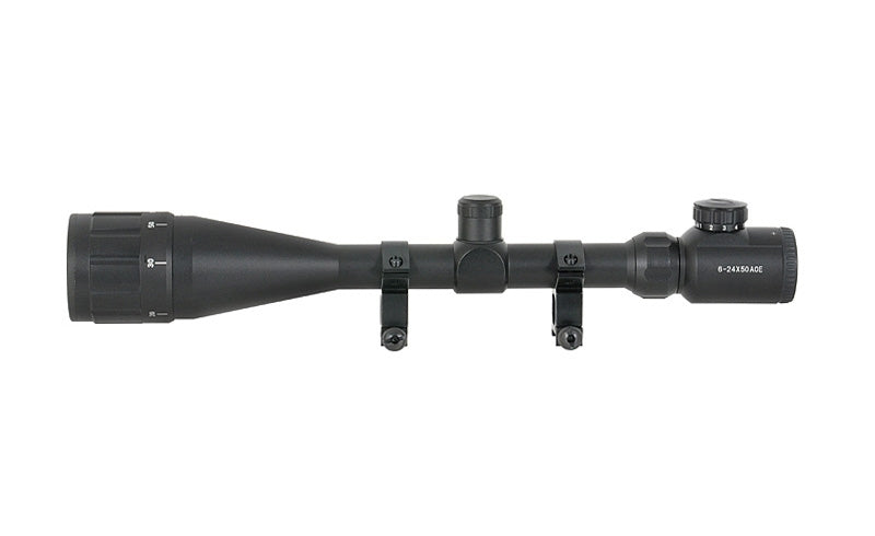 Scope 6-24x50AOE with parallax regulation