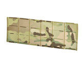 MOLLE Panel 6x3 for chest rig harness LASER CUT - Multicamo