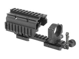 Replica Style NADS Montage 30mm Kikkertsigte Ring Assembly (5.56 Version) - Sort