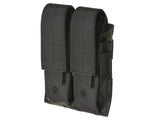 Double pouch for pistol magazines - Multicamo Black