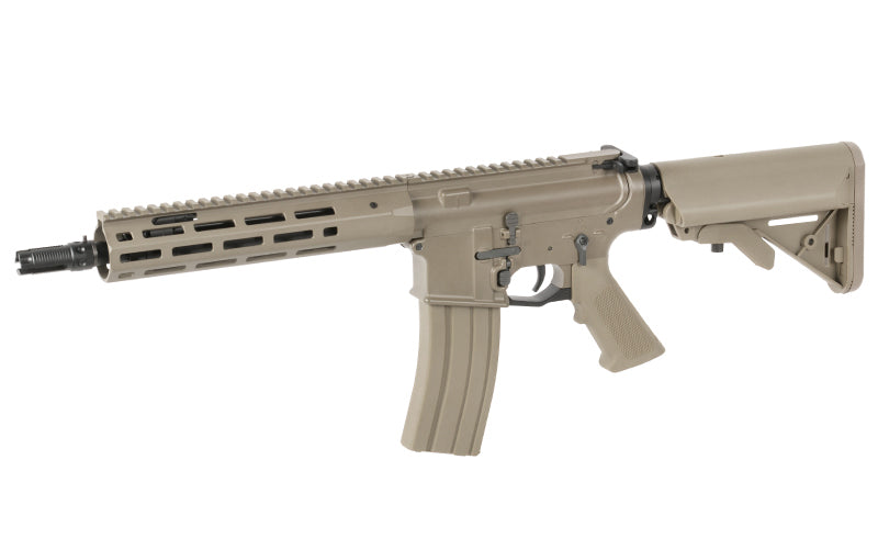 WE13 9,5" M4/AR-15 Knight's Armament Airsoft Riffel, 30 RPS, ETU - TAN