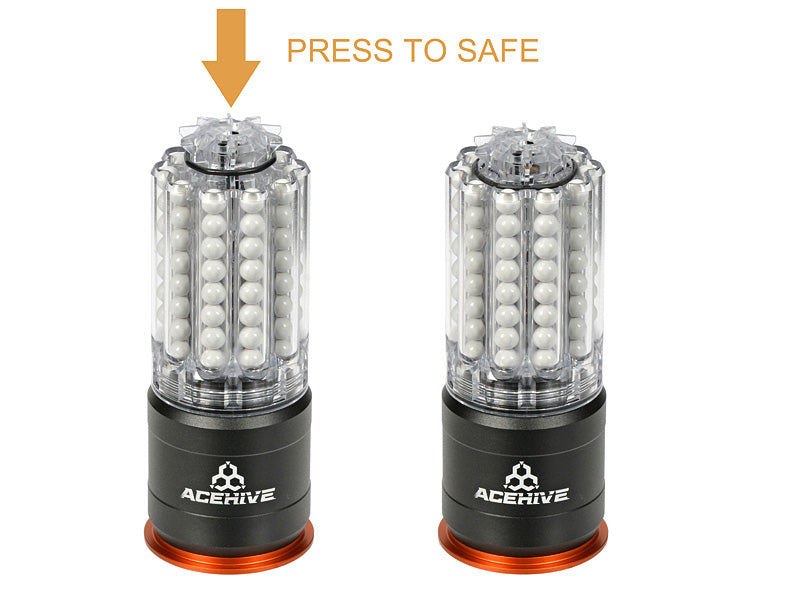 Set - X Spawner granat 6pcs + speedloader