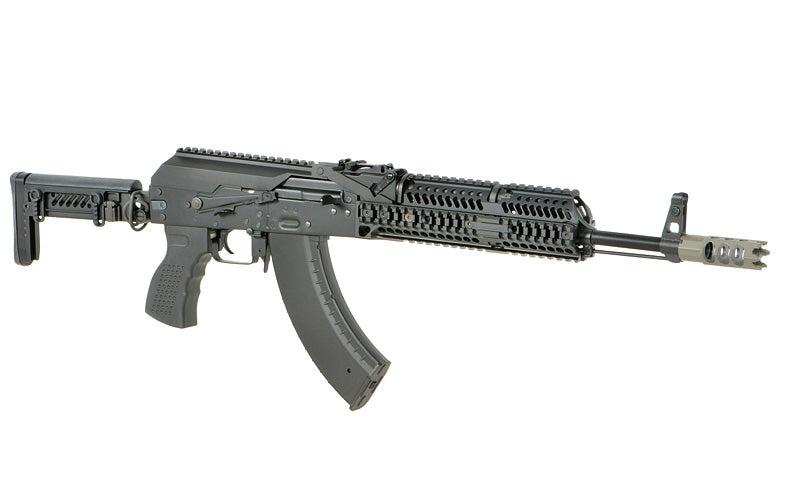 CM.113 AKM Taktisk Riffel Replica med Eshooter ETU, GEN-2