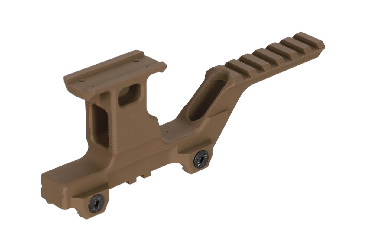 Specna Arms high mount for T1/T2 red dot sights and PEQ/NGAL devices Tan