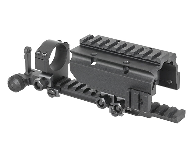 Replica Style NADS Montage 30mm Kikkertsigte Ring Assembly (5.56 Version) - Sort