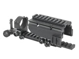 Replica Style NADS Montage 30mm Kikkertsigte Ring Assembly (5.56 Version) - Sort