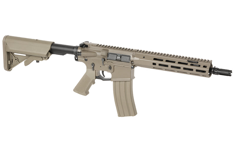 WE13 DSG 9,5" M4/AR-15 Knight's Armament Airsoft Riffel, 50 RPS, ETU - TAN