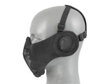 Low-Profile Mesh Mask with Cheek and Ear Protection type B