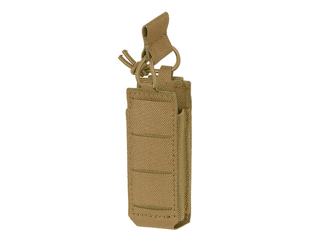 Single Elastic Laser-Cut Pistol Magazine Pouch