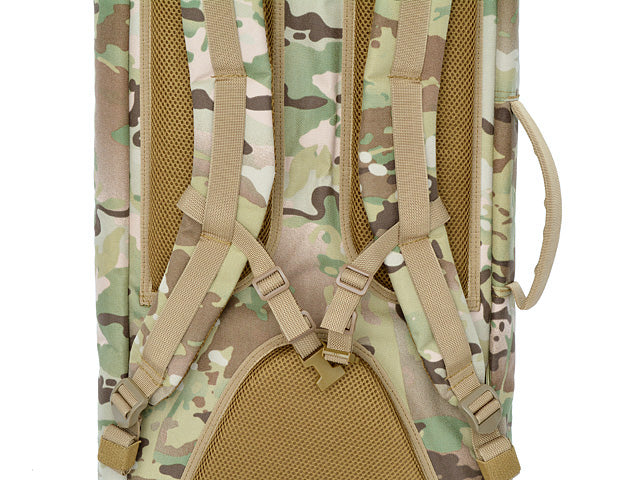 90cm Rifle Bag TRAVEL with Buckle Up Front Panel - Multicamo