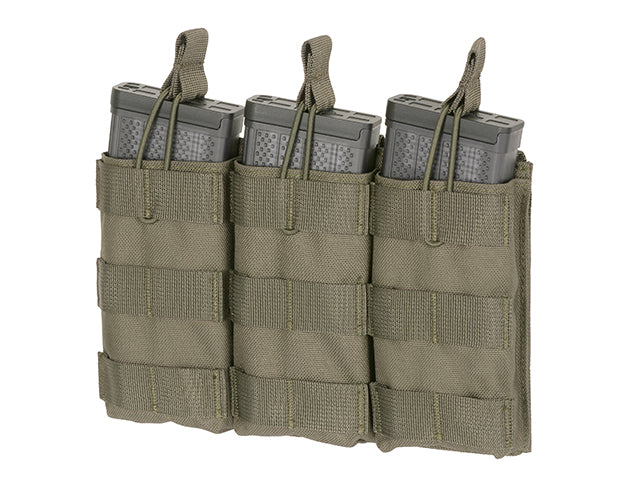 Modular Open Top Triple Mag Pouch For 5.56