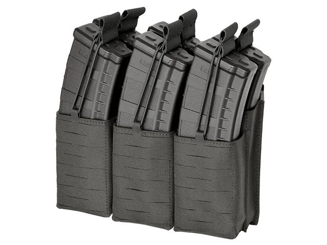 Laser-Cut Panel with 6 AR15/AK Magazine Pouches