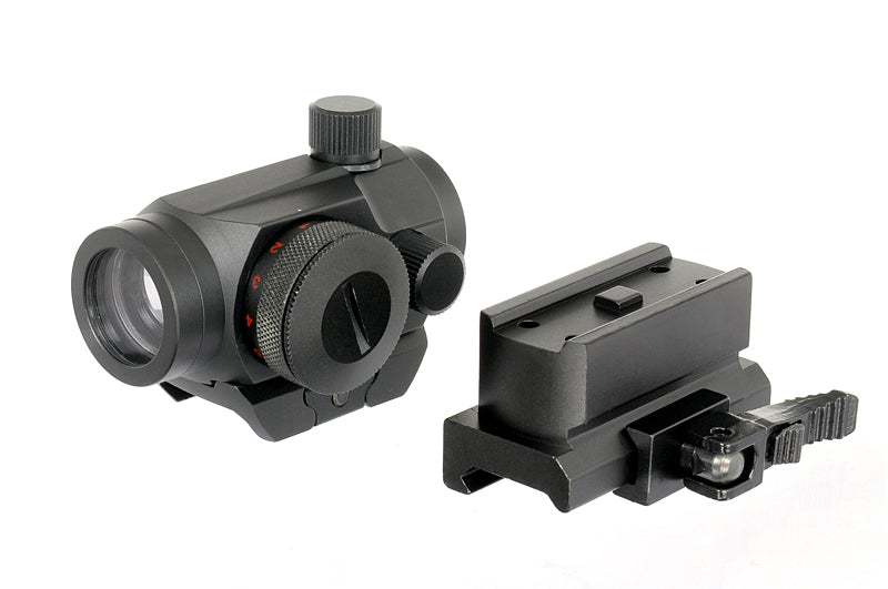 QD Red Dot Sight 1x28 - high/low