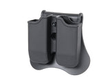 G17/G19/ACP Airsoft Dobbelt magasinlomme Serie - Sort