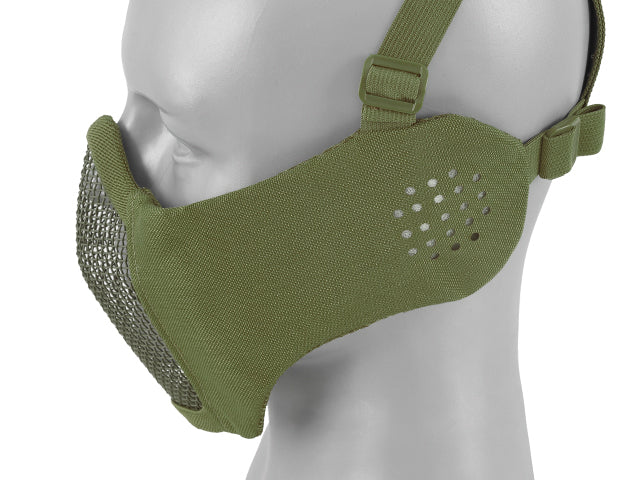 Low-Profile Mesh Mask with Cheek and Ear Protection type A