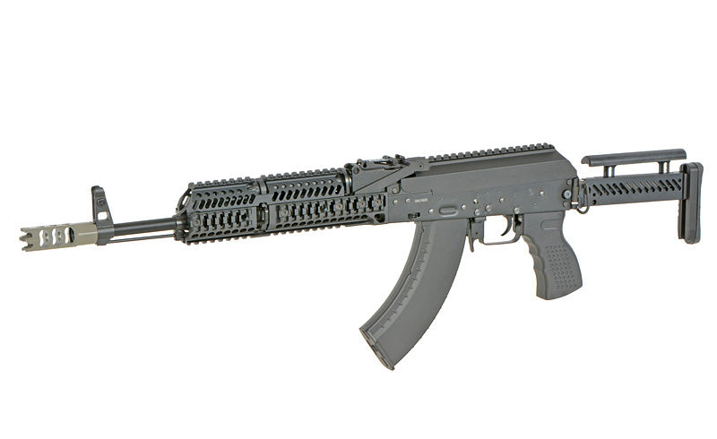 CM.113 AKM Taktisk Riffel Replica med Eshooter ETU, GEN-2