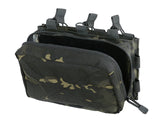 MOLLE Triple Rifle Mag/GP Pouch - MB