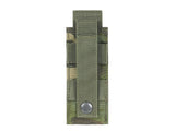 Single pistol magazine pouch with flap - Multicamo Tropic