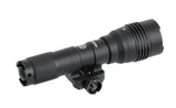 Big riffel flashlight 550lm - Sort