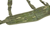 Patrol Tactical Belt with Suspenders MOLLE, Laser Cut - Multicamo Tropic