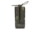 Open-Top Laser Cut Radio Pouch - Multicamo Black