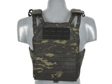 Laser-Cut “Buckle Up" Operator Plate Carrier with AR15/AK Magazine Pouch — MB