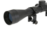 Scope 3-9x40 with high mount rings