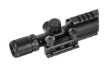 1.5-5x32 Riflescope w/ Integrated Mount, Rails - Black