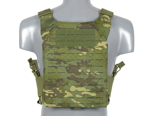 Laser-Cut “Buckle Up" Recon Plate Carrier with AR15/AK Magazine Pouch — MT
