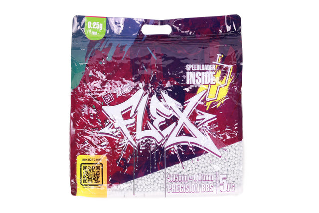 Specna Arms FLEX 0.25g BIO precision BBs, 5 kg + speed loader