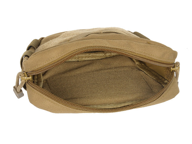 Drop Down Under Zip Pouch for Plate Carrier