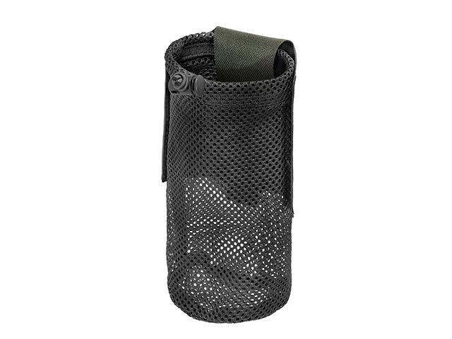 Foldable Bottle Pouch, dual mounting system, Laser Cut - Multicamo Black