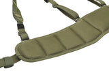Patrol Tactical Belt with Suspenders MOLLE, Laser Cut - Multicamo Tropic