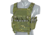 Laser-Cut “Buckle Up" Recon Plate Carrier with AR15/AK Magazine Pouch — MT