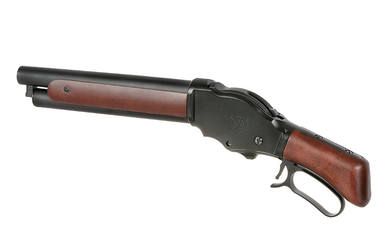 M1887 Short Lever Action Shotgun Replica - ægte træ