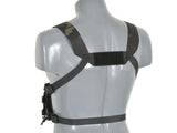 Chest Rig COMPACT - Buckle-up, MOLLE Laser Cut - Multicamo Black