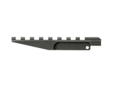 AK Rear Sigte Skinne til Rød dot Optics - Sort