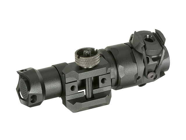 Compact Riffel flashlight - Sort