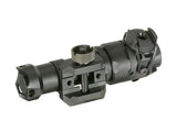 Compact Riffel flashlight - Sort