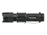 Mini telescopic flashlight - Sort