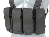 Chest Rig Laser-Cut with AR/AK Pouches