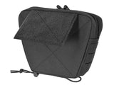 Laser Cut Lower Accessory Utility Pocket with Shockcords for Tourniquet - Black