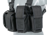 Navy Seal Chest Rig med M16/AK47/M14 Lommer