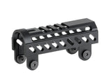 Lightweight russisk AK gas tube cover - Sort