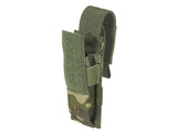 Single pistol magazine pouch with flap - Multicamo Tropic