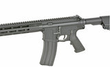 WE13 DSG 13" M4/AR-15 Knight's Armament Airsoft Riffel, 50 RPS, ETU - Sort