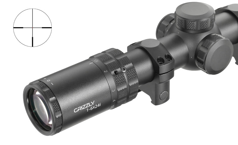 Grizzly 1-6x24i HD Fiber LPVO Riffel Kikkertsigte